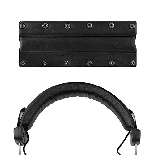 Geekria Comfortable Headband Pad Compatible with Beyerdynamic DT 990PRO/ 990/880/ 860/770/ 660/440 Headphones, Replacement Band Repair Part (Black) - Image 1