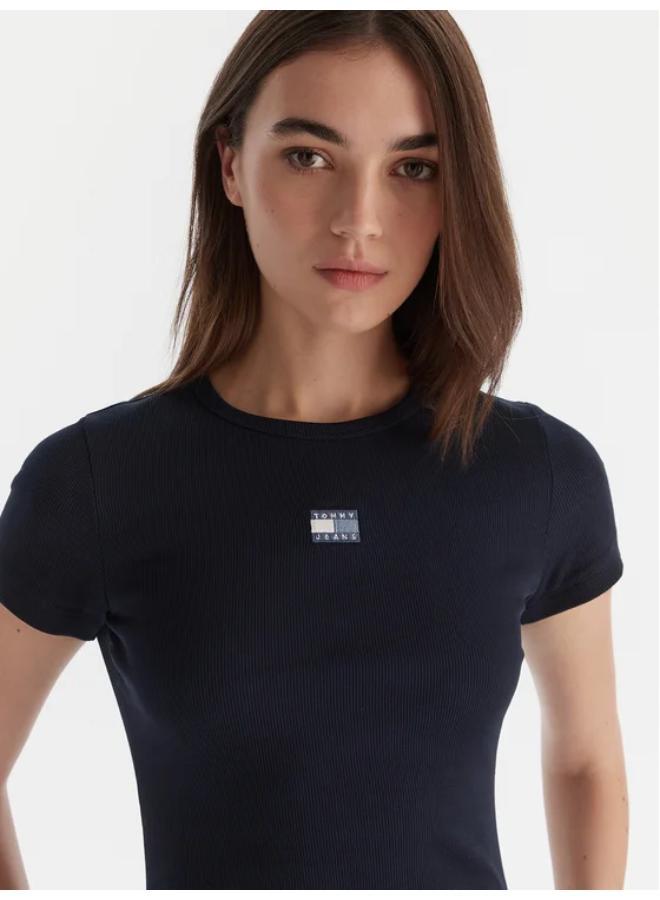 TOMMY JEANS Logo Crew Neck T-Shirt - Image 3