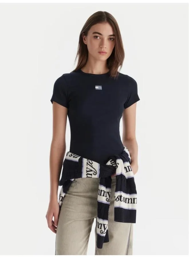 TOMMY JEANS Logo Crew Neck T-Shirt