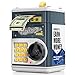 STACTCUTE Piggy Bank for Kids Boys 513 with 4 Saving Record Cards Kids Money Safe Banks for Real Money with 4Digit Password Electronic Piggy Bank Toys for Boys Girls with ATMStyle Cash Slot Navy - Image 2