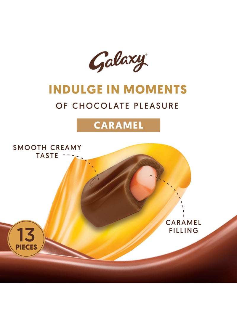 Galaxy Chocolate Miniatures Caramel 13 Pcs (117g) - Image 2