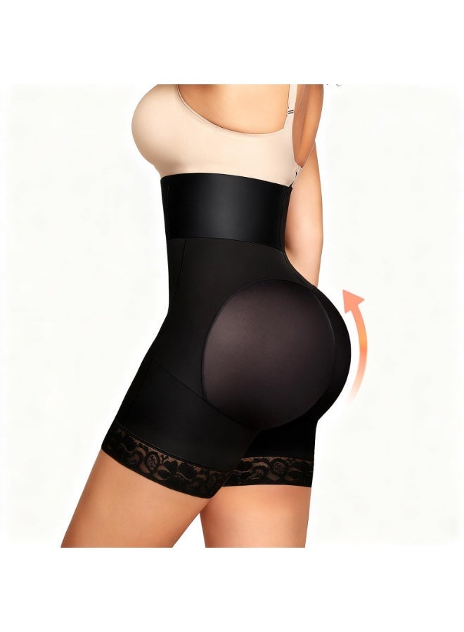Nicor Womens Tummy Control Body Shaper Shorts with Butt Lifter & Zipper Crotch - Image 2