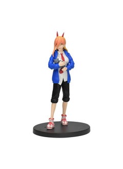 Blue Aura Blue Aura Chainsaw Man Power Action Figure Height - 12CM PVC Multicolour Collectible for Anime Fans (Power Slim)  - Image 4
