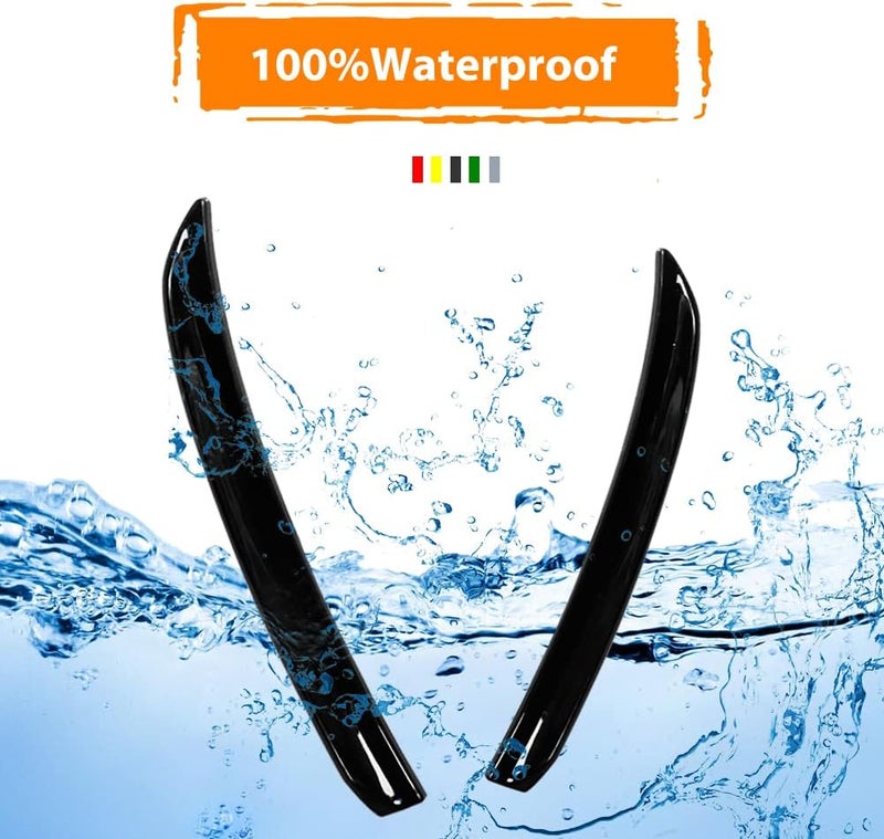 Adiil Glass Black Rear Wing Trim Spoiler Extension Lip Fins for Mini Cooper F55 F56 S/JCW (2014 & Up) - Image 3