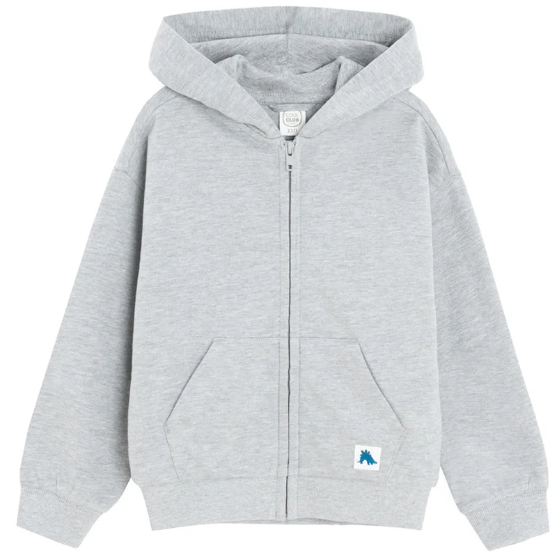 Cool Club By SMYK GREY MELANGE COTTON SWEATSHIRT