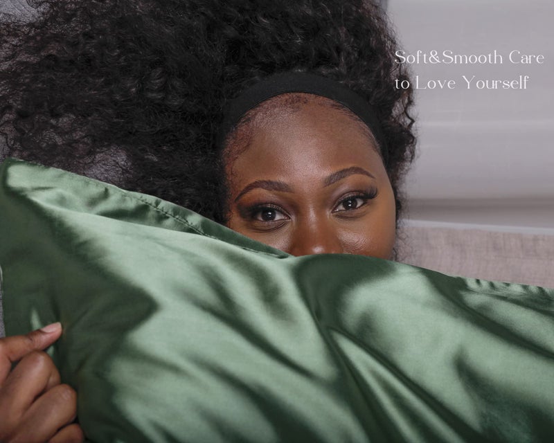 Yanibest Satin Pillowcase, Silk Pillow Cases for Hair and Skin with Zipper, Queen Pillow Cases Set of 2 for 20"x30", Exquisite Packaging for Women Men - Image 4