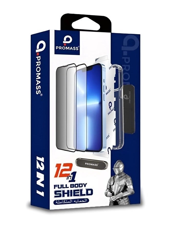 PROMASS - Complete Defense Bundle for Iphone 14 Pro Max Superior Protection and High Quality 12 in 1 - Image 1