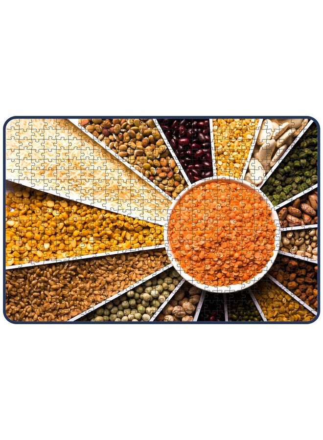Webby Abstract Food Grains Jigsaw Puzzle, 500 Pieces - Image 2