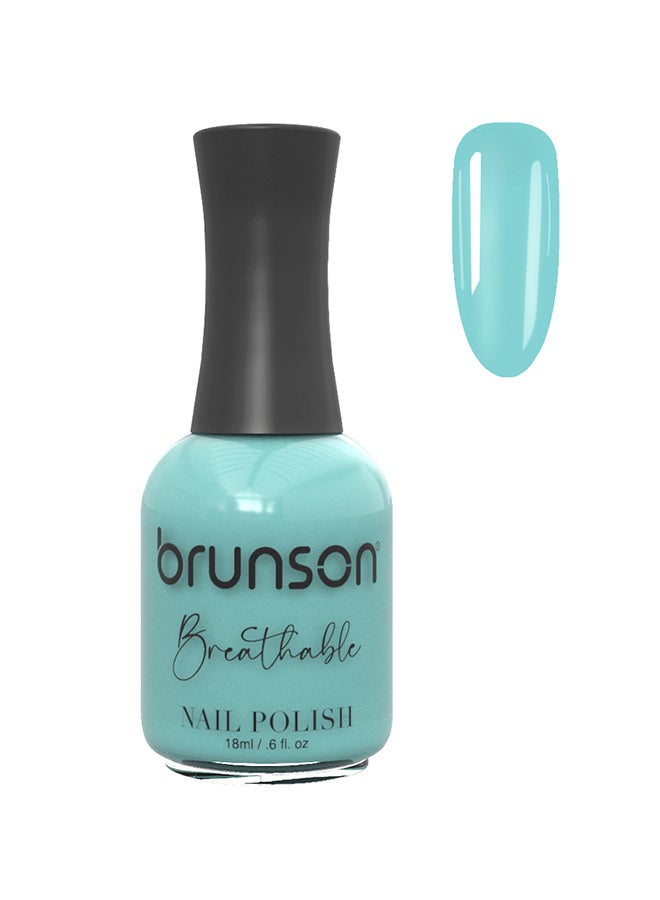 Breathable Nail Polish Halal nail polish Wudu friendly Quick-Dry Vegan long lasting but easy peel off   18ml BH381