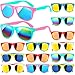 GINMIC Kids Sunglasses Bulk Party Favors 12Pack Valentines Day Gifts UV 400 Protection Neon Sunglasses for Boys and Girls Party Favor Birthday Classroom Goodie Bags Party Supplies - Image 3
