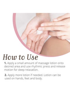 Gena Gena Mani Spa Massage Lotion, for Hands, Feet, and Body Deep Skin Moisturizing, 16 oz  - Image 5