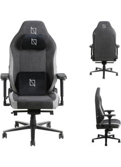 navo APEX MAX SoftFabric XL Gaming Chair, Premium Ergonomic Gaming Chair with Memory Foam Pillows, Magnetic Headrest & Integrated Lumbar Support  - Image 1