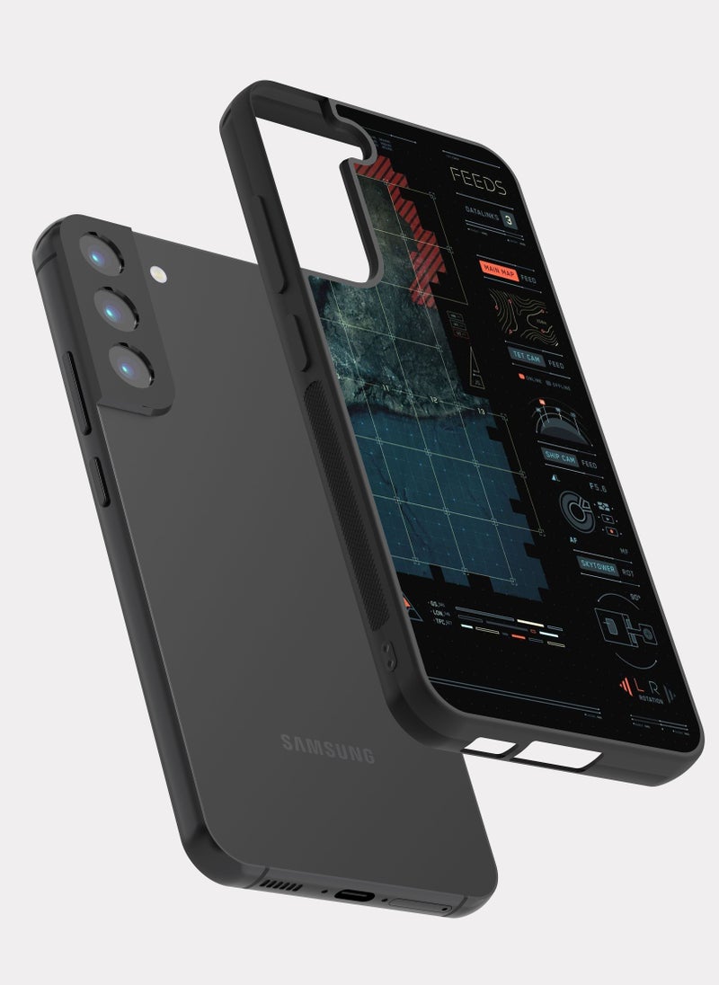 PXLAAT Samsung Galaxy S22 Plus case cover Map - Image 2