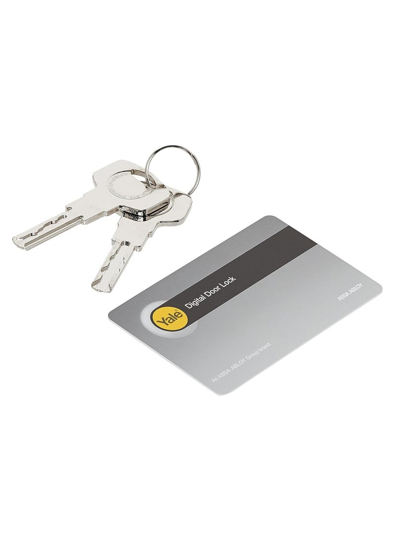 Yale Yale Ydm3168 Digital Door Lock, Rfid, Keypad Digital Monoblock, Silver  - Image 5