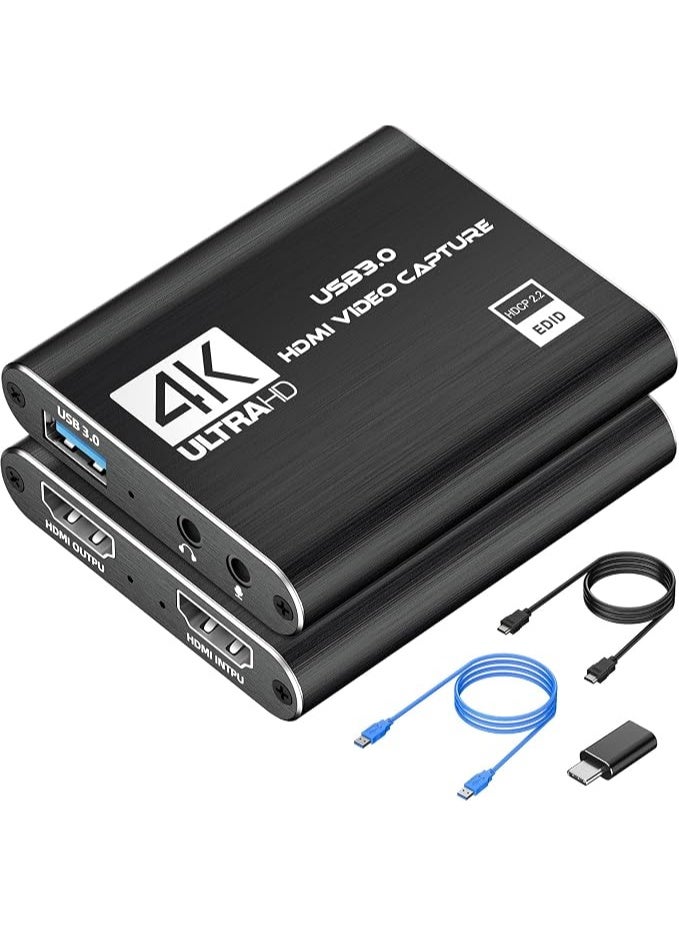 USB 3.0 HDMI Video Capture Card with 4K Pass-Through - Image 5