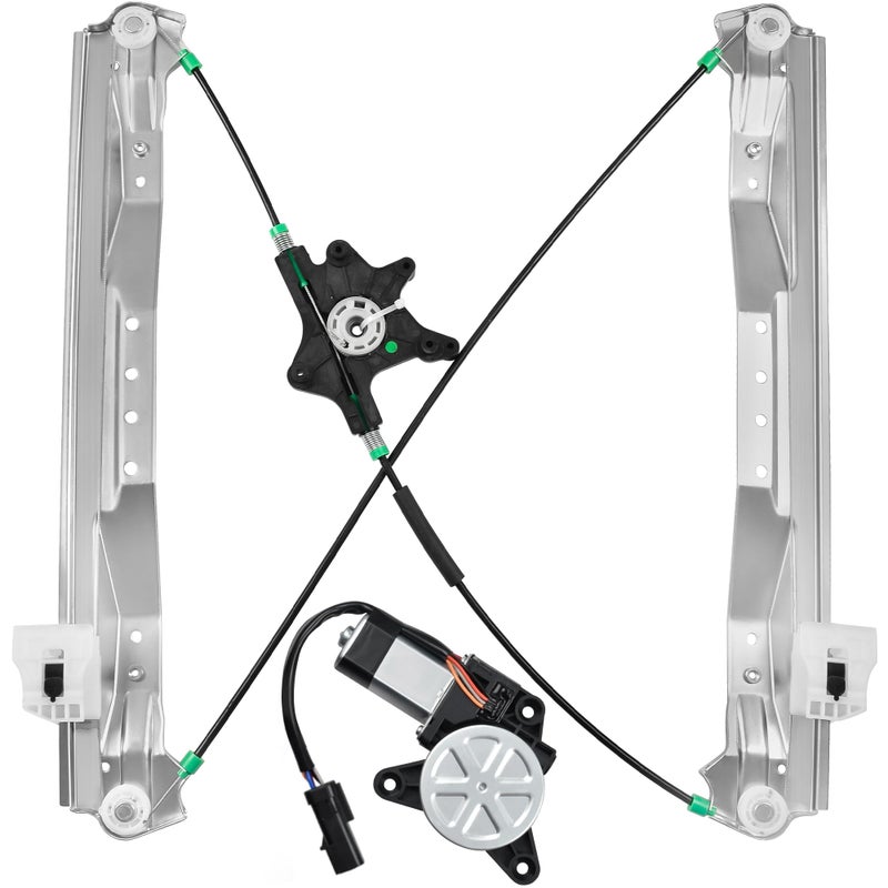 XIMAKA Front Driver Side Power Window Regulator with Motor 6 Pins Fit for 20082016 Town Country 20082020 Dodge Grand Caravan 20122015 Ram CV 748508 - Image 3