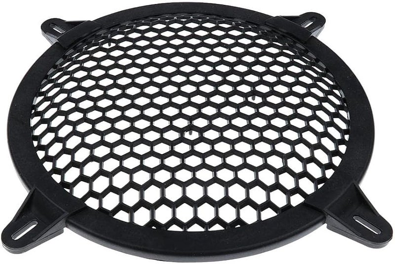 8 بوصة علبة ساب ووفر للسيارة، رف أسود، تصميم مينيمالي، مكبر صوت - Image 2