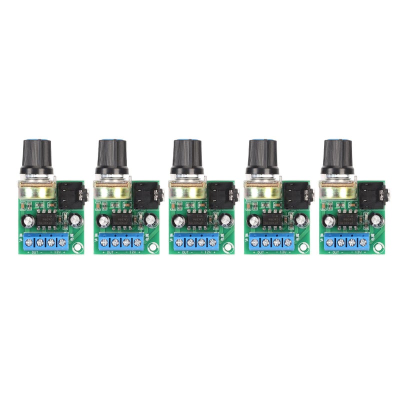 LM386 Mini Power Amplifier Board 0 5W To 10W DC 3V 12V Audio Module With Volume Control - Image 2