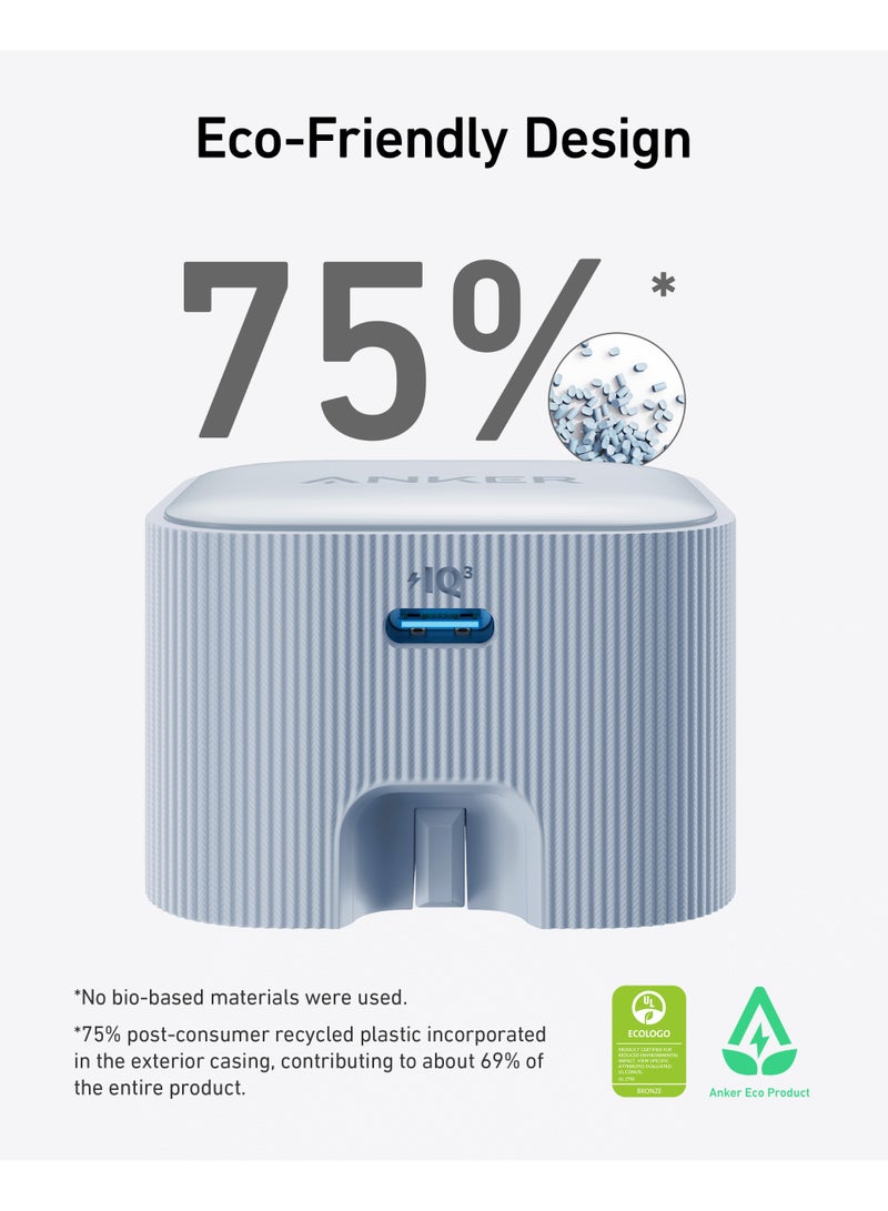 Anker Nano USB C Plug, 30W High-Speed USB C Charger with Foldable Plug, PIQ 3.0 and PPS Fast Charging, For iPhone 17/16 Series, Pixel, Galaxy, iPad, and More (Cable Not Included) - Image 5