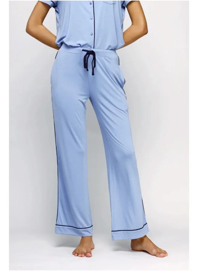 نسيسير Classic Blue Flared Pajamas