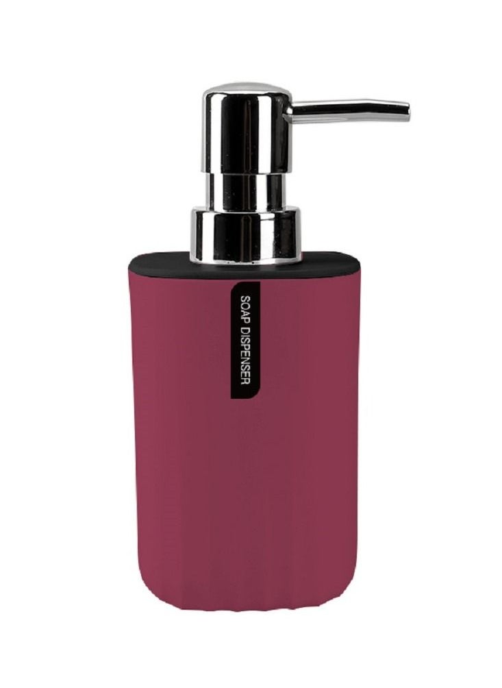 J&S HOME - 8-Piece Bathroom Accessories Set-Red - Image 1