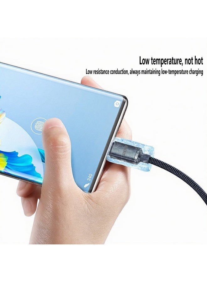 120W super fast charging data cable C port typec suitable for Huawei Honor mobile phone charging cable - Image 3