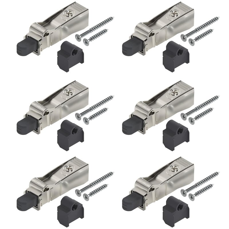 BLUMOTION for Doors (6 Pack), Soft-Close Adapter for Compact Hinges, Includes Spacer and Screws for Face Frame Cabinets