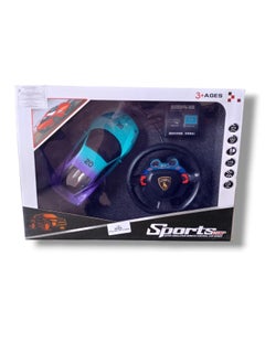MUMS PLANET Kids Touch Screen Remote Control Steering Wheel Excellent Driver High Quality Double Blue Color Buggy Popular Car Model All Around Best Gift For Boys And Girls  - Image 3