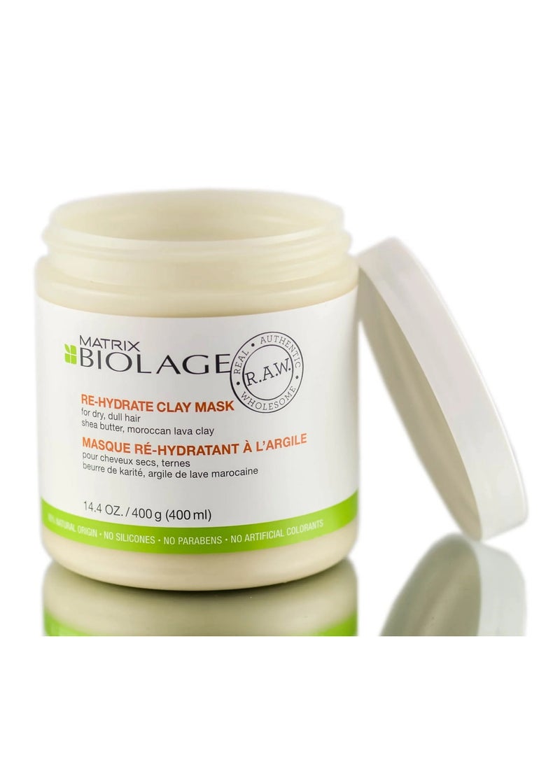 Biolage - Biolage Re-Hydrate Clay Mask - 400ml - Image 1