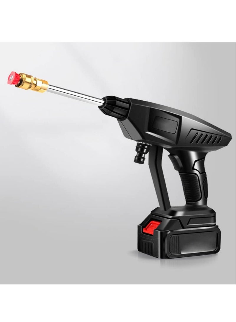 ELTRAZONE 25V Household Cordless High Pressure Car Wash Tool High Pressure Automatic Car/Bike Washer - Image 1