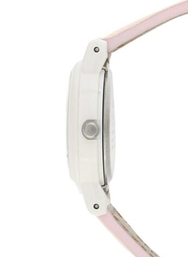 CASIO Girls Analog  White Dial Genuine Leather Band LQ-139L-4B2DF - Image 2