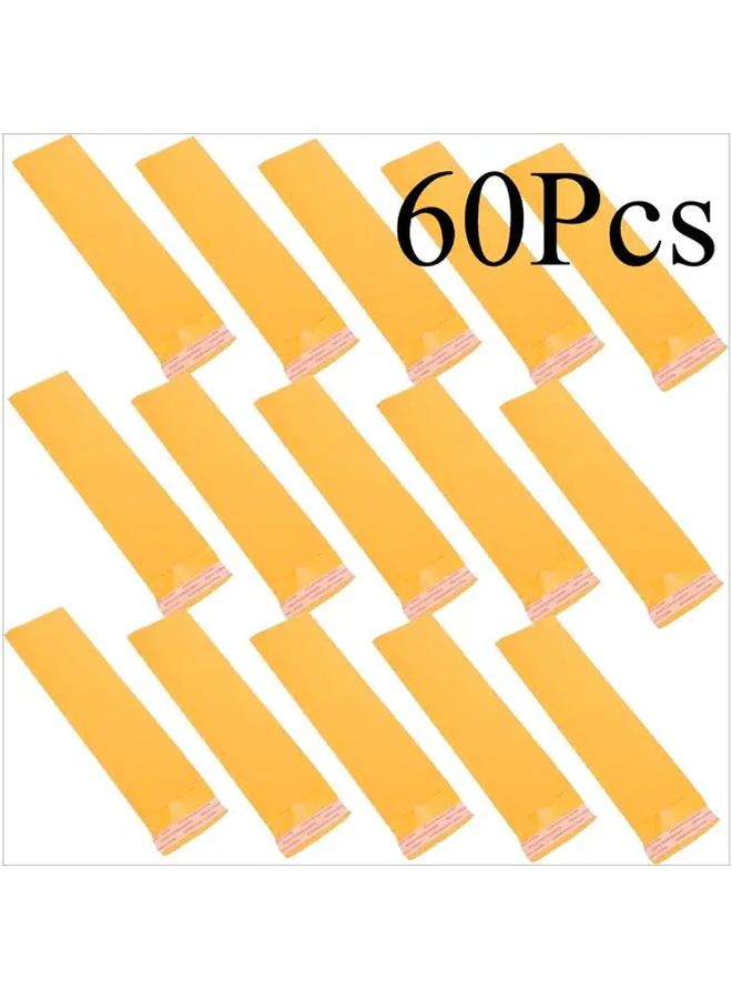 60 Pcs Self Sealing Padded Bubble Mailers Heavy Duty Kraft Shipping Envelopes - Image 1