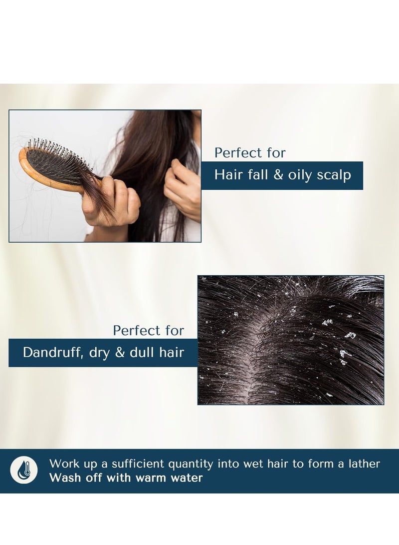 Barva Revitalizing Shampoo Healthy Hair Growth Anti Hairfall with Amla Aloe Vera extracts 200ML - Image 3