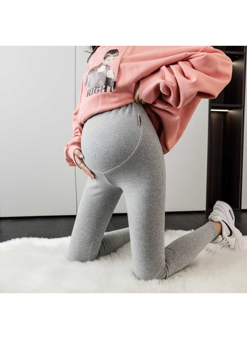 Generic Maternity Jeans Realistic Outerwear Spring Autumn 2023 New Style Maternity Pants Autumn Collection Winter Decor Fashion Light gray spring and autumn 