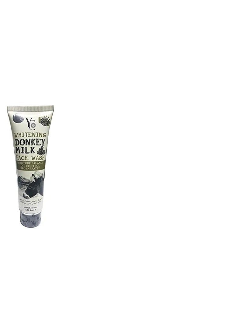 واي سي غسول تبييض الوجه بحليب الحمير 100 مل - Image 3