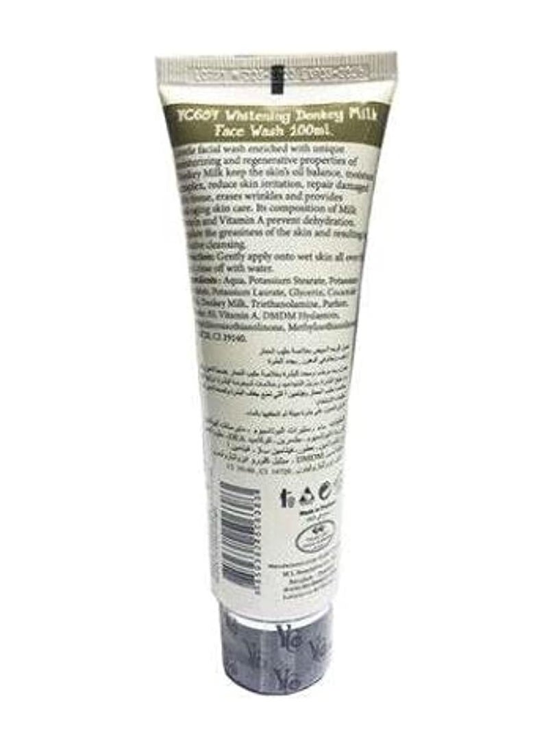 واي سي غسول تبييض الوجه بحليب الحمير 100 مل - Image 4