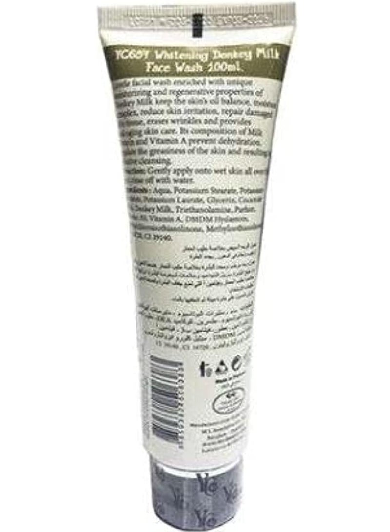 واي سي غسول تبييض الوجه بحليب الحمير 100 مل - Image 2