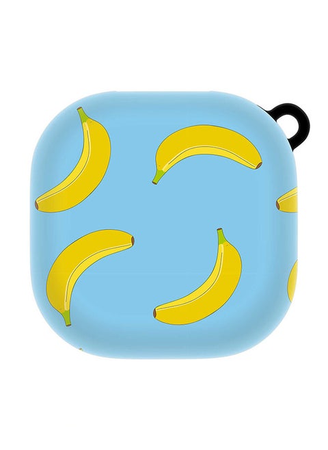 StylePods Custom Case Samsung Galaxy Buds Pro (2021) / Buds Live Case With Anti-Lost Keychain - Rolling Bananas