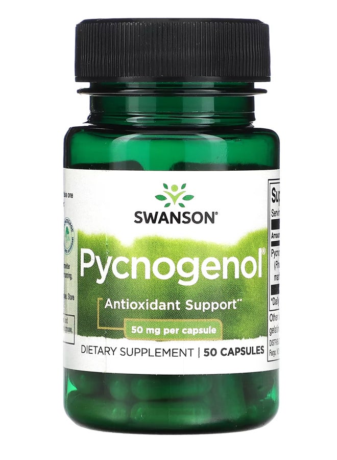 سوانسون بيكنوجينول ، 50 ملجم ، 50 كبسولة