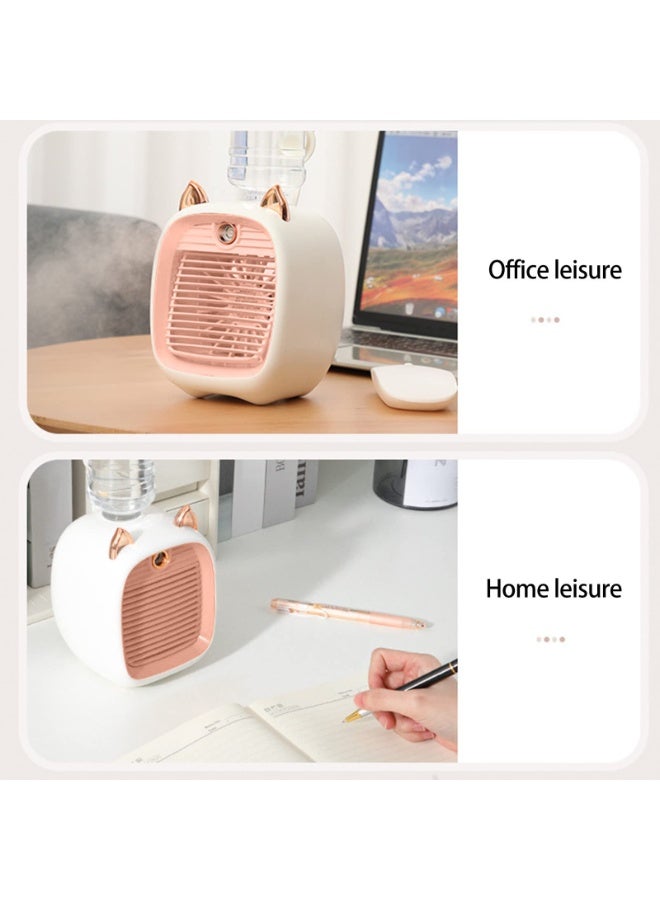 كيلا مروحة تكييف هواء تعمل بالماء، مروحة مكتب صغيرة، مروحة USB، مروحة تبريد ترطيب سطح المكتب المحمولة - Image 4