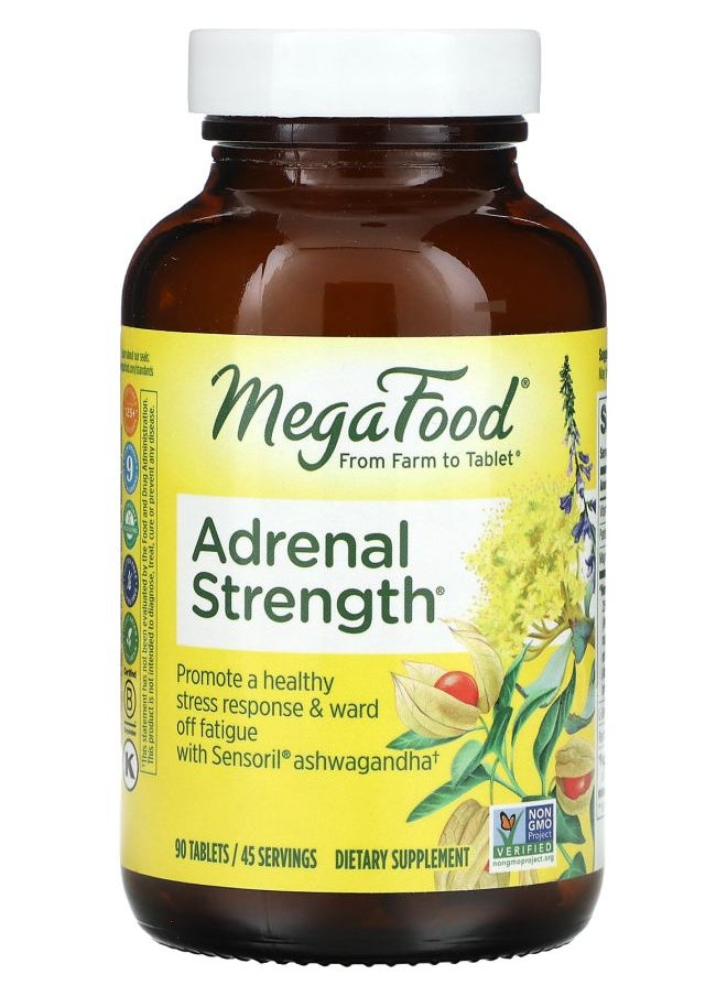 MegaFood Adrenal Strength 90 Tablets 