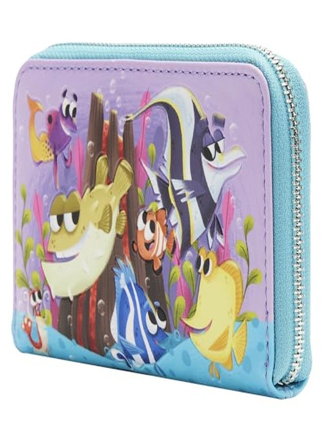 Loungefly Pixar Moments Finding NEMO Tank Zip Around Wallet - Image 3