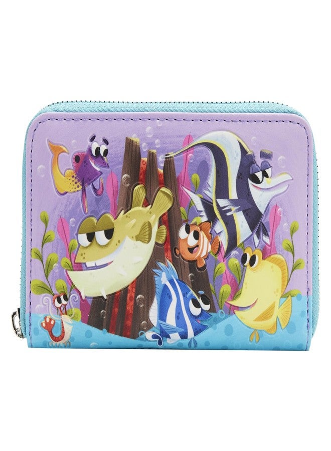 Loungefly Pixar Moments Finding NEMO Tank Zip Around Wallet - Image 1