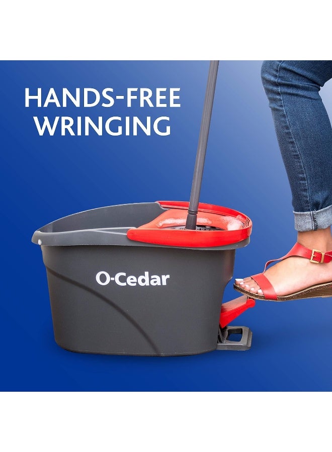 o cedar نظام تنظيف دلو وممسحة O-Cedar EasyWring من الألياف الدقيقة - Image 3