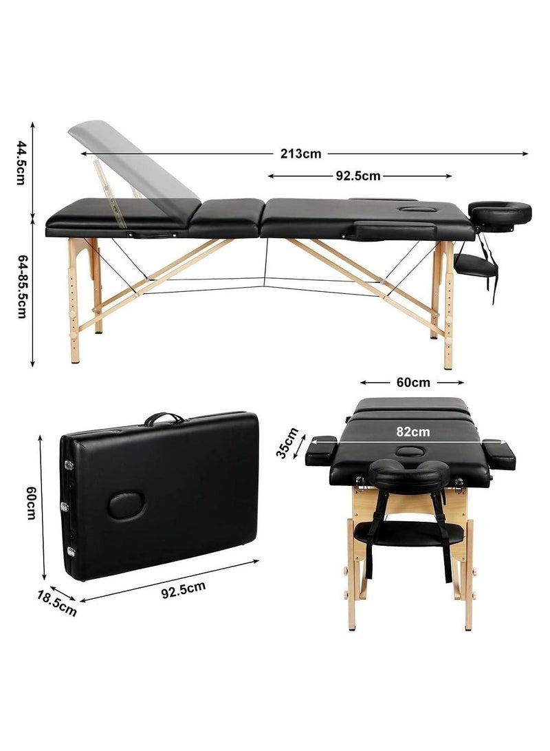 Beauty links Wood massage table - Image 3