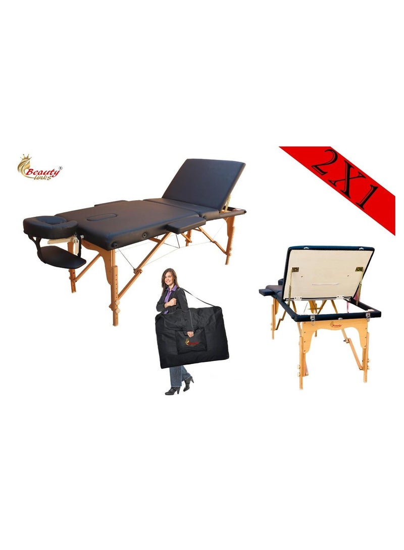 Beauty links Wood massage table - Image 2