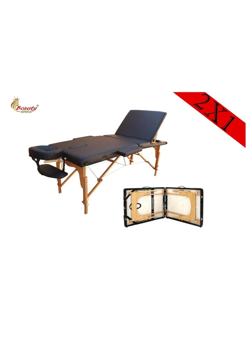 Beauty links Wood massage table  - Image 2