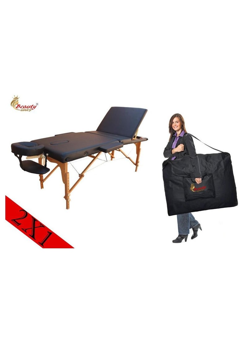 Beauty links Wood massage table  - Image 5