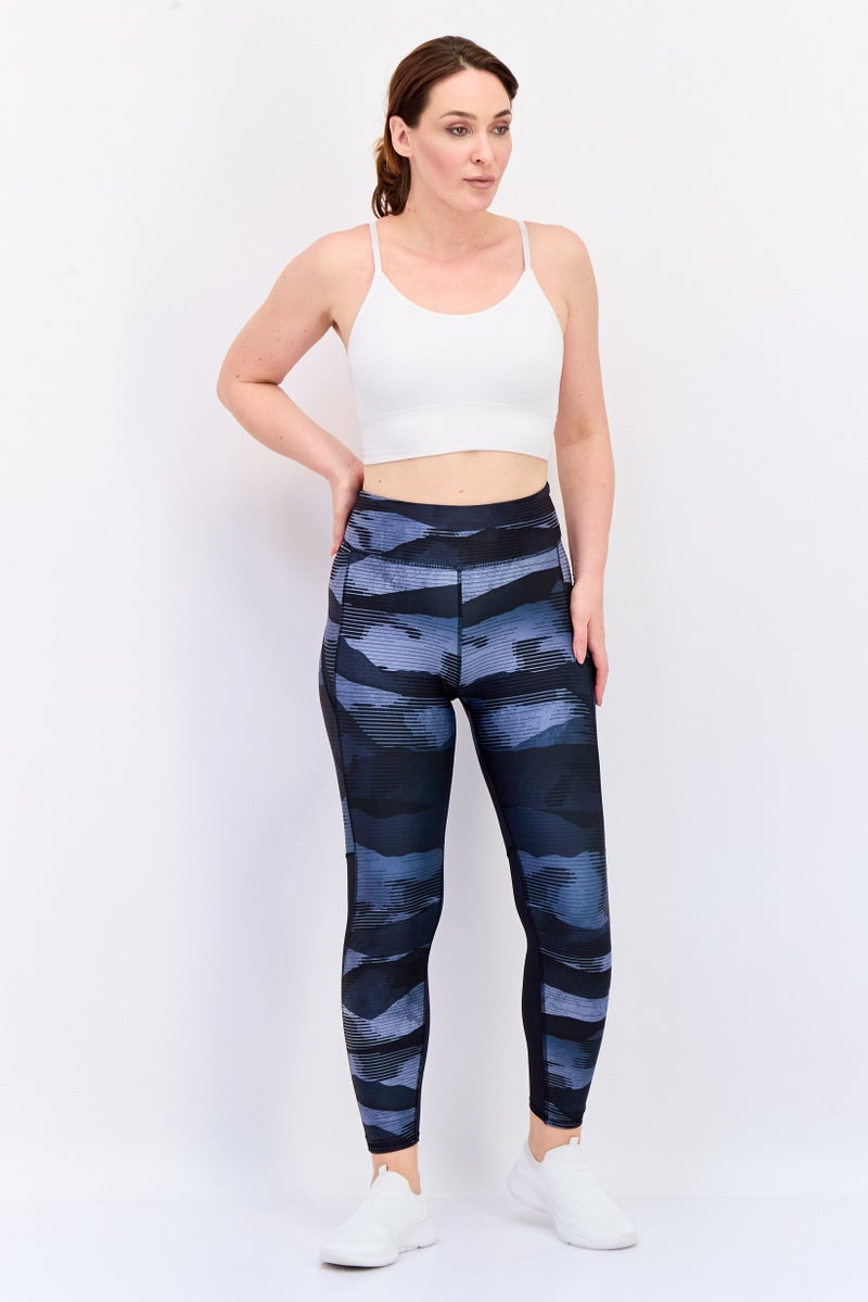 Reebok Women Sportswear Fit Training Leggings, Multicolor - Image 2