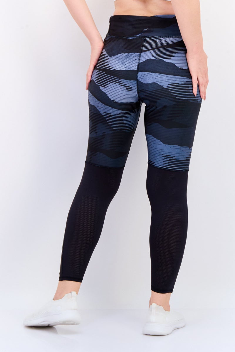 Reebok Women Sportswear Fit Training Leggings, Multicolor - Image 4
